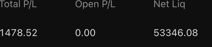 Trading result screenshot shared by 💠 KSM 💠 in the TWJ Discord