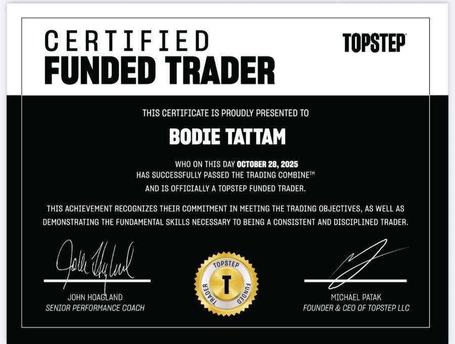 Trading result screenshot shared by BT in the TWJ Discord