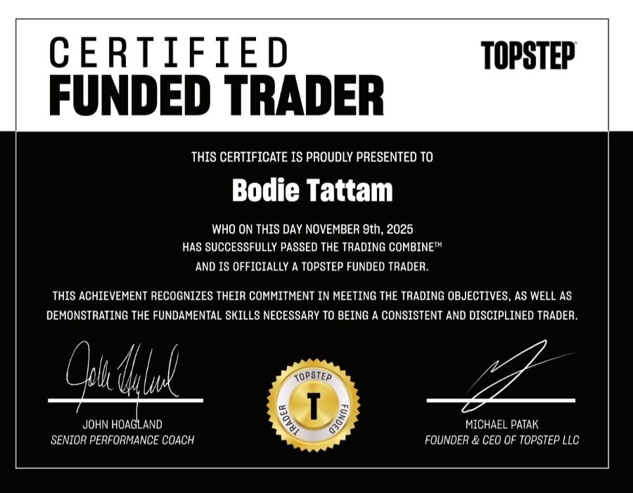 Trading result screenshot shared by BT in the TWJ Discord
