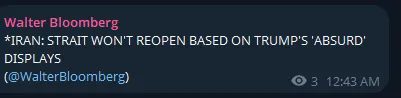 Trading result screenshot shared by Acpire in the TWJ Discord